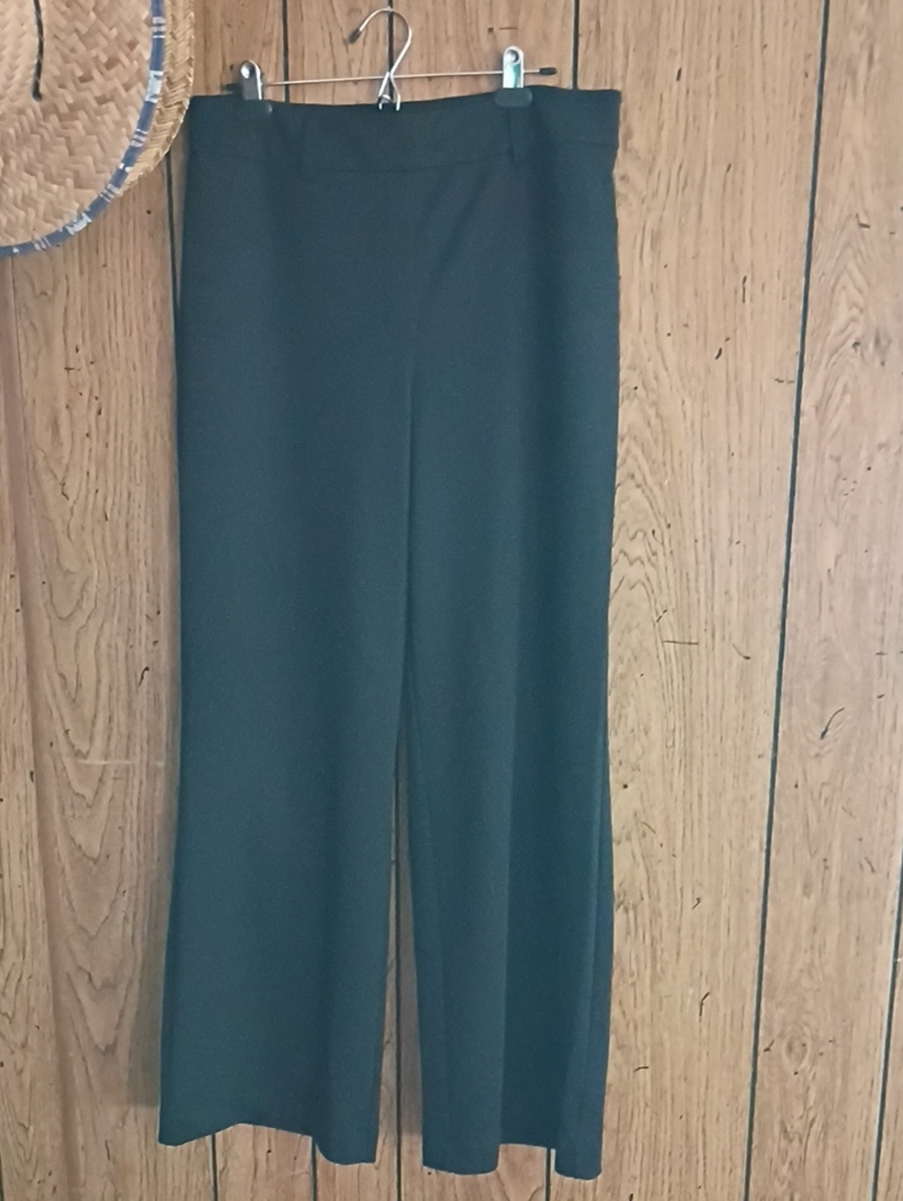 New York & Company Black Wide-Leg Trousers